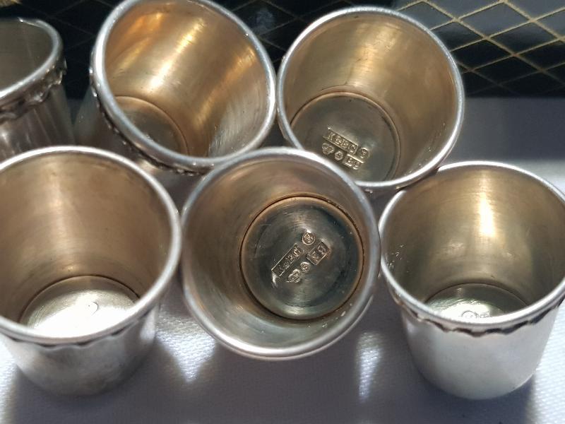 OSMANLI DÖNEMİ ORİJİNAL KUTUSUNDA 6 ADET GÜMÜŞ TERZİ YÜKSÜĞÜ