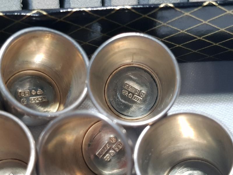 OSMANLI DÖNEMİ ORİJİNAL KUTUSUNDA 6 ADET GÜMÜŞ TERZİ YÜKSÜĞÜ