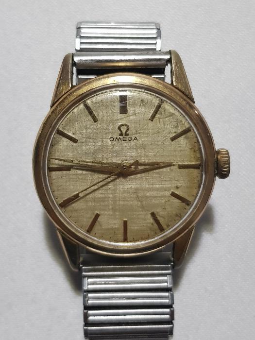 OMEGA ALTIN KAPLAMA KOL SAATİ