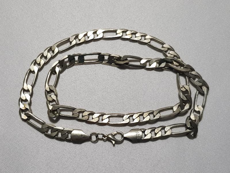 GÜMÜŞ ERKEK KOLYESİ