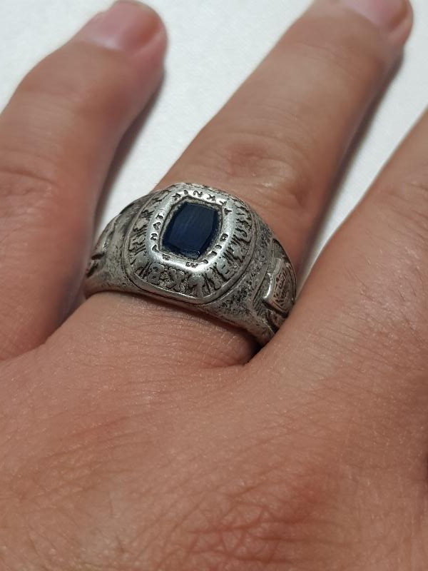 BİLKENT ÜNİVERSİTESİ ANTİKA GÜMÜŞ YÜZÜK