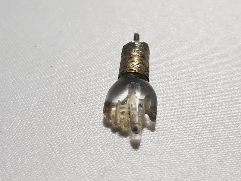 OSMANLI DÖNEMİ TEKKE İŞİ NECEF TAŞI KOLYE UCU