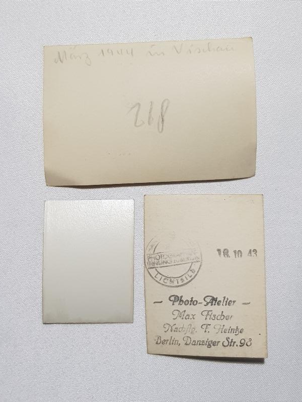 ALMAN NAZİ ÜYELERİNE AİT 3 ADET FOTOĞRAF