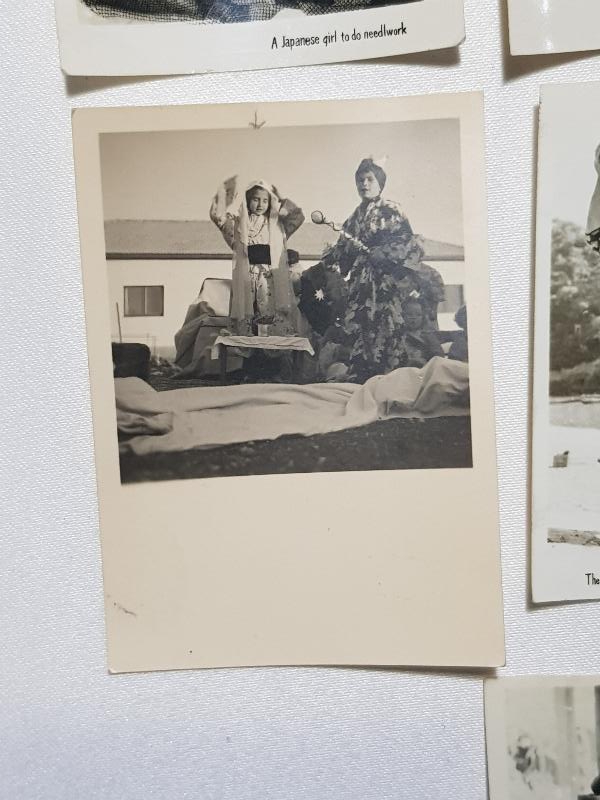 1940LARDAN 7 ADET JAPONYA FOTOĞRAFI