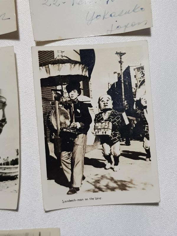 1940LARDAN 7 ADET JAPONYA FOTOĞRAFI