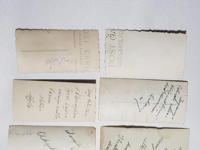 1930-1940LARDAN ŞEHİR TEMALI 6 ADET BAYRAM TEBRİK KARTI