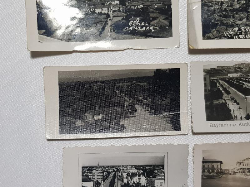 1930-1940LARDAN ŞEHİR TEMALI 6 ADET BAYRAM TEBRİK KARTI