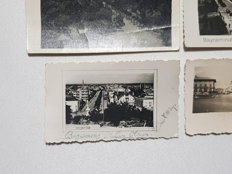 1930-1940LARDAN ŞEHİR TEMALI 6 ADET BAYRAM TEBRİK KARTI