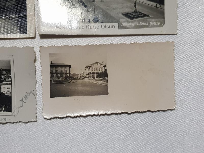 1930-1940LARDAN ŞEHİR TEMALI 6 ADET BAYRAM TEBRİK KARTI