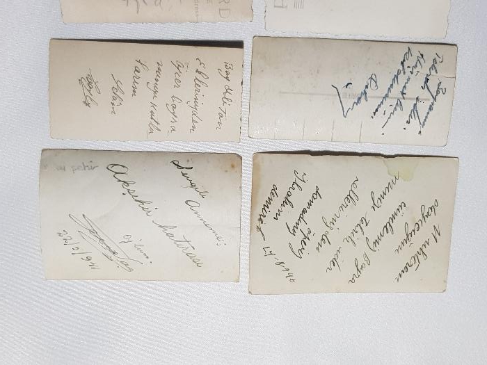 1930-1940LARDAN ŞEHİR TEMALI 6 ADET BAYRAM TEBRİK KARTI