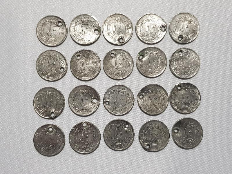 SULTAN MEHMET REŞAT HAN DÖNEMİ 20 ADET 10 PARA