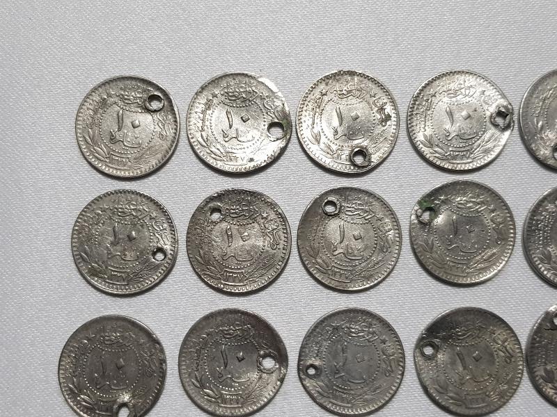 SULTAN MEHMET REŞAT HAN DÖNEMİ 20 ADET 10 PARA