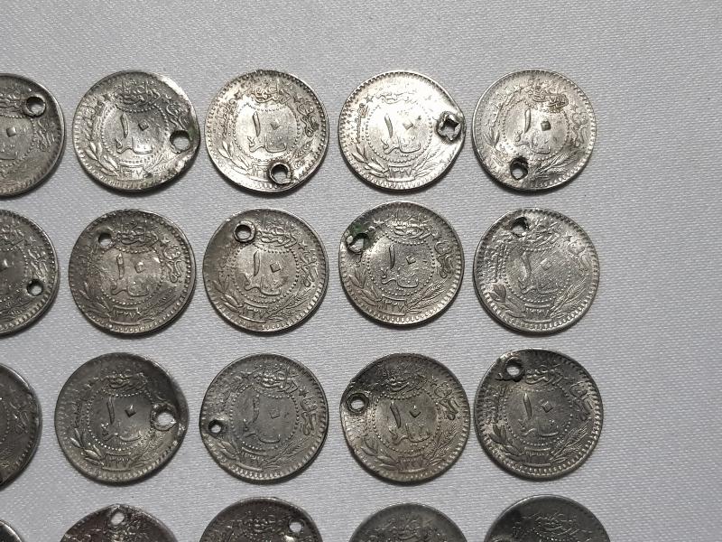 SULTAN MEHMET REŞAT HAN DÖNEMİ 20 ADET 10 PARA