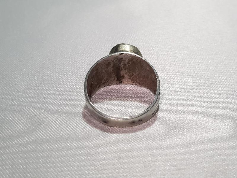 OSMANLI DÖNEMİ SAVATLI KEHRİBAR YÜZÜK