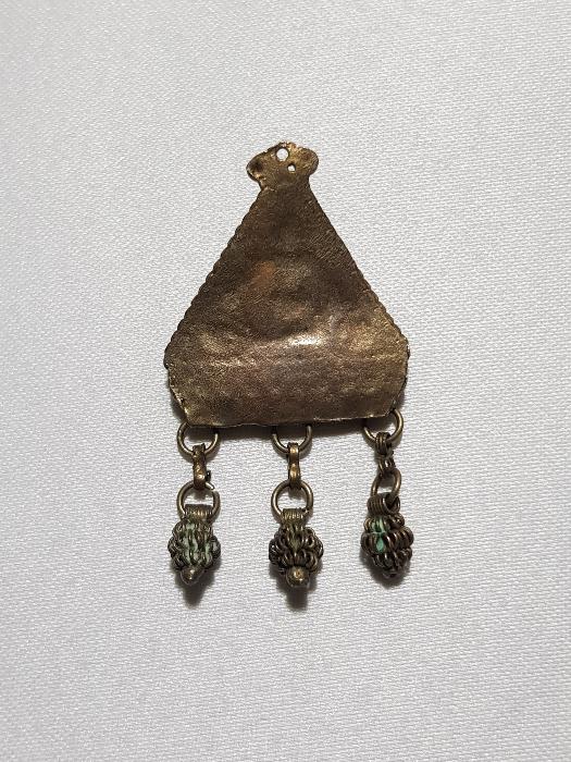 OSMANLI DÖNEMİ GÜHERZE İŞÇİLİKLİ KOLYE UCU