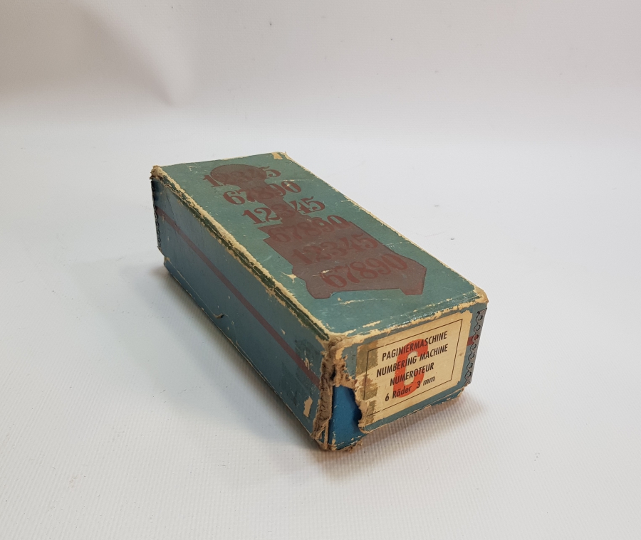 KUTUSUNDA ANTİKA NUMARATÖR