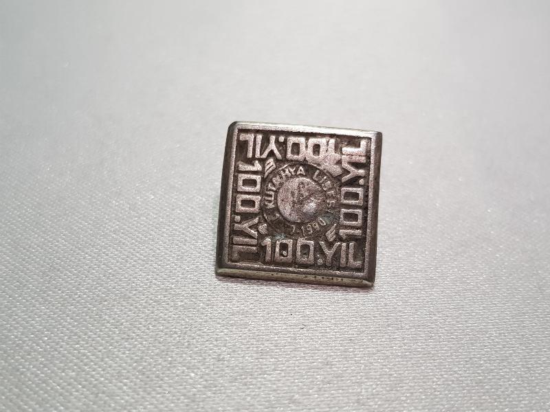 KÜTAHYA LİSESİ 100. YIL GÜMÜŞ ROZET