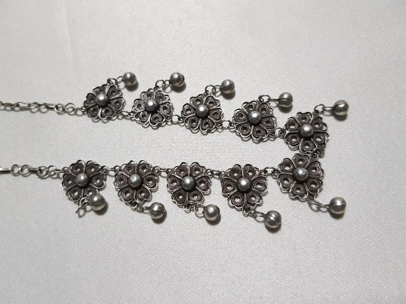 OSMANLI TELKARİ GÜMÜŞ GERDANLIK