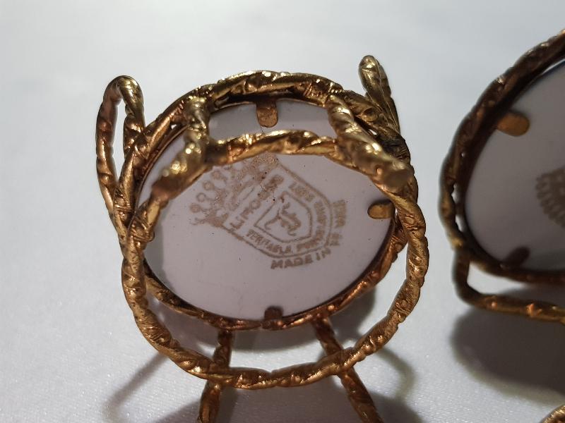 LİMOGES MİNYATÜR MASA VE SANDALYE BİBLOSU