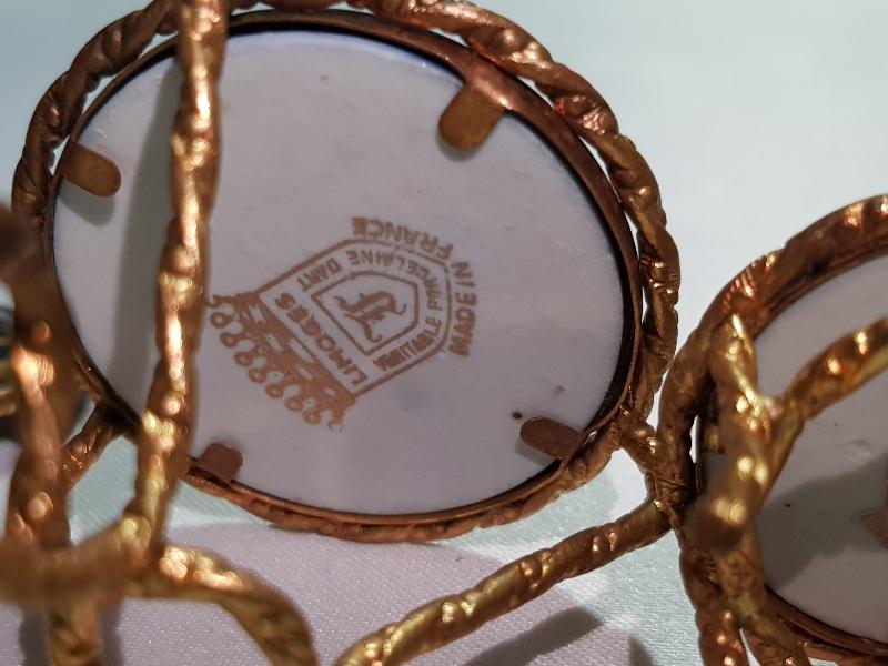 LİMOGES MİNYATÜR MASA VE SANDALYE BİBLOSU