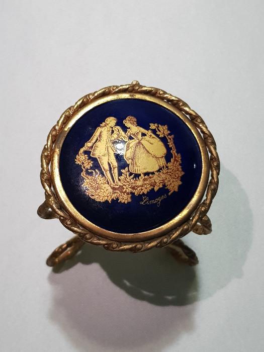 LİMOGES MİNYATÜR MASA VE SANDALYE BİBLOSU