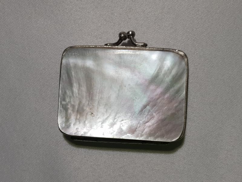 OSMANLI DÖNEMİ SEDEF BOZUK PARA CÜZDANI