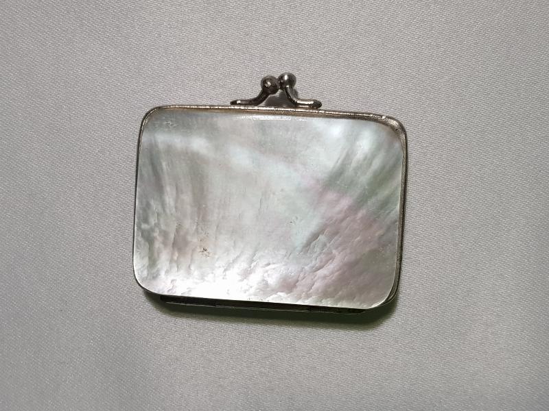 OSMANLI DÖNEMİ SEDEF BOZUK PARA CÜZDANI