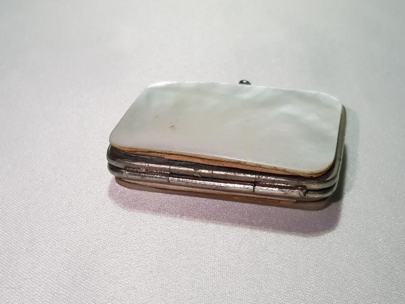 OSMANLI DÖNEMİ SEDEF BOZUK PARA CÜZDANI