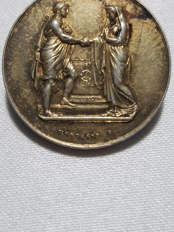 1927 GÜMÜŞ EVLİLİK MADALYASI