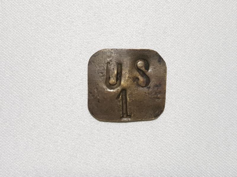 OSMANLI DÖNEMİ US 1 YAZILI NADİR JETON
