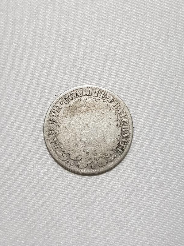 1870LERDEN FRANSA GÜMÜŞ 2 FRANK