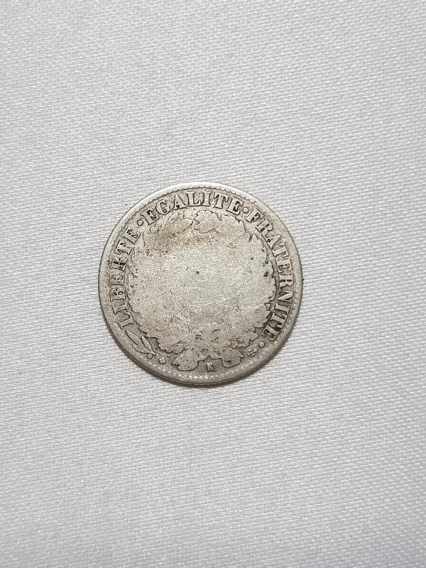 1870LERDEN FRANSA GÜMÜŞ 2 FRANK