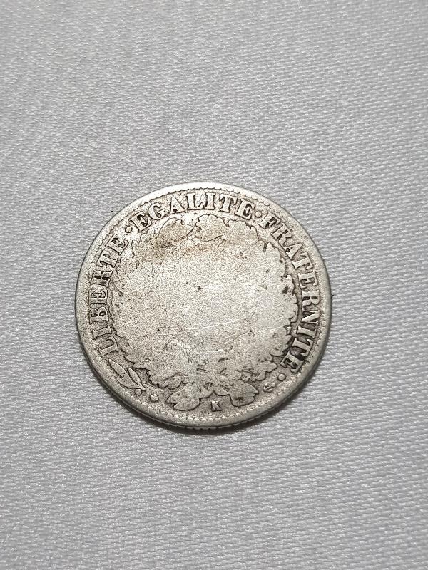 1870LERDEN FRANSA GÜMÜŞ 2 FRANK