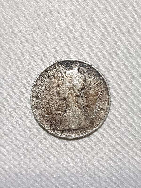 İTALYA 500 LİRET GÜMÜŞ PARA