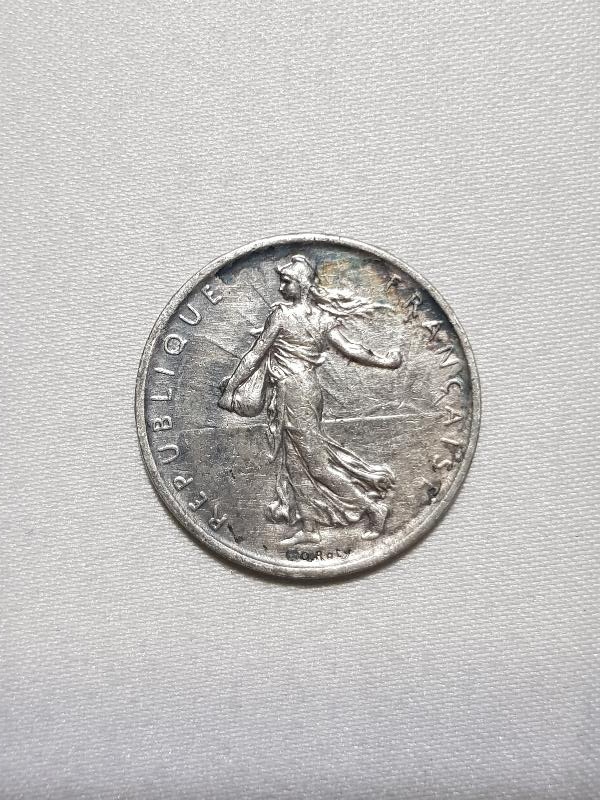 1960 FRANSA GÜMÜŞ 5 FRANK