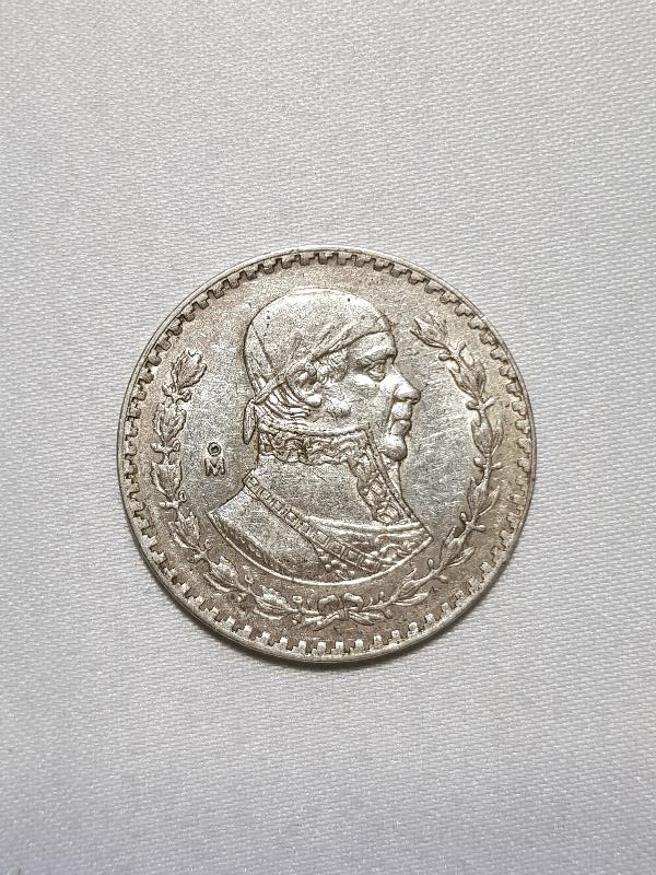 1964 MEKSİKA 1 PEZO GÜMÜŞ HATIRA PARA