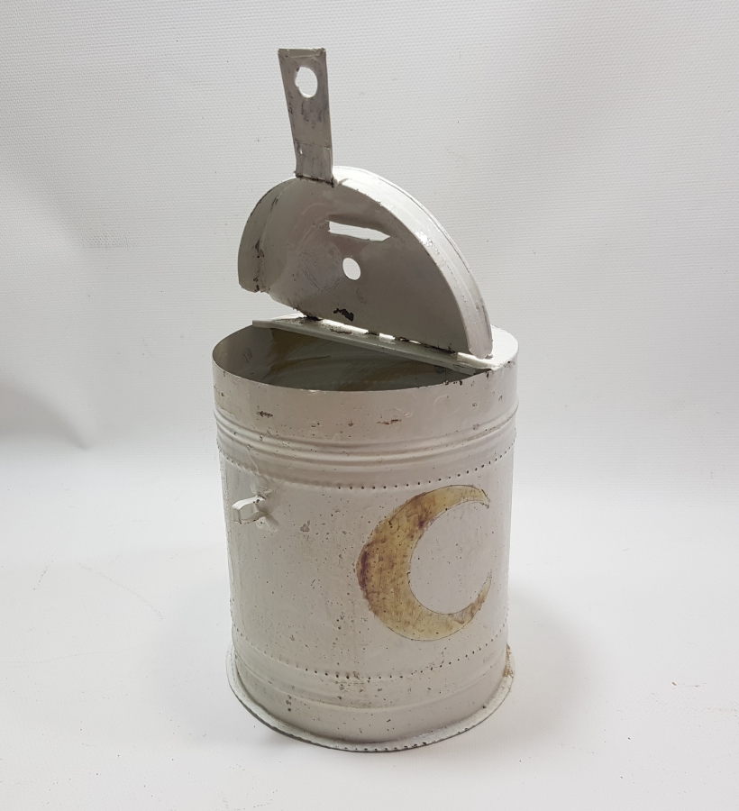 OSMANLI DÖNEMİ HİLALİ AHMER YARDIM KUMBARASI