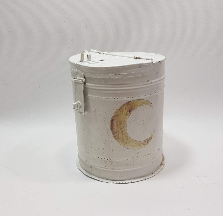 OSMANLI DÖNEMİ HİLALİ AHMER YARDIM KUMBARASI