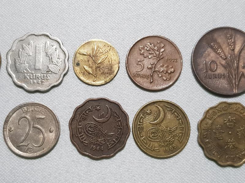 1 DÜZİNE MADENİ PARA