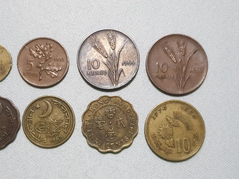 1 DÜZİNE MADENİ PARA