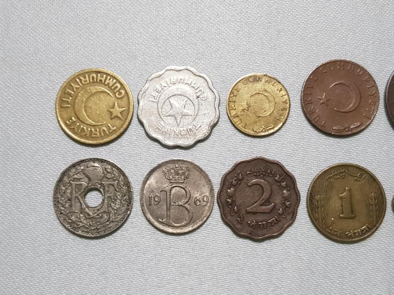 1 DÜZİNE MADENİ PARA