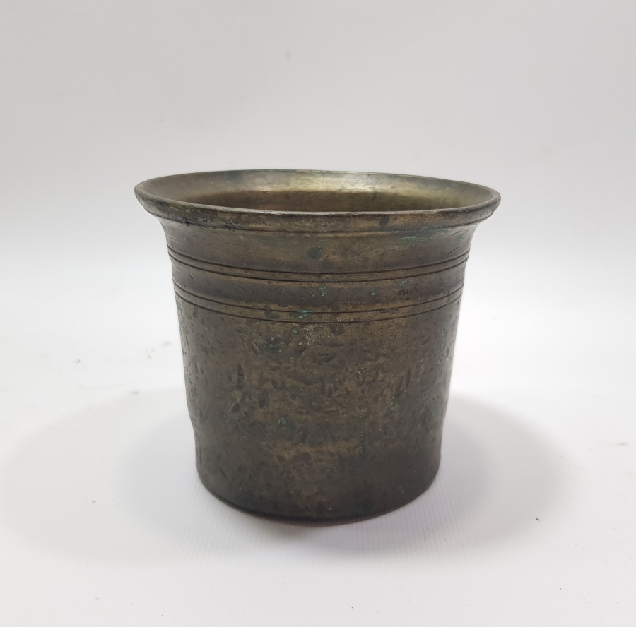 OSMANLI DÖNEMİ NADİR FORMDA BRONZ HAVAN