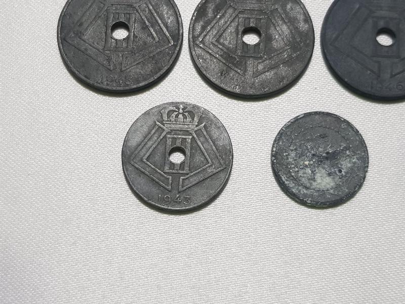 1940LARDAN BELÇİKA MADENİ PARA LOTU