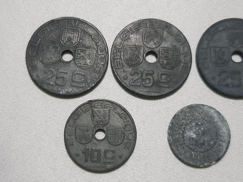 1940LARDAN BELÇİKA MADENİ PARA LOTU