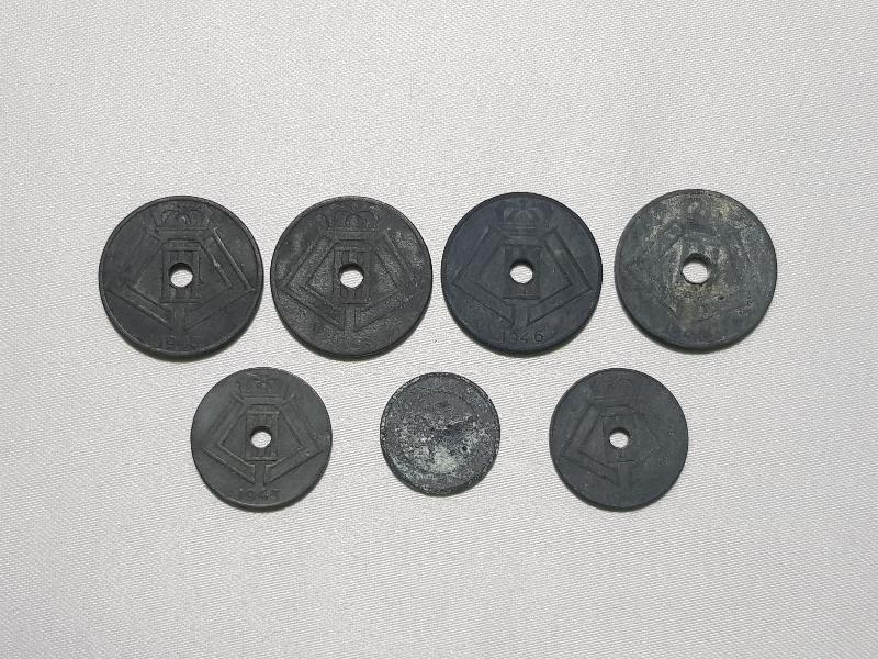 1940LARDAN BELÇİKA MADENİ PARA LOTU