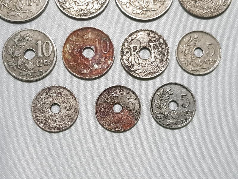 1904-1936 TARİHLERİ ARASINDA KULLANILMIŞ FRANSIZ MADENİ PARALARI LOTU