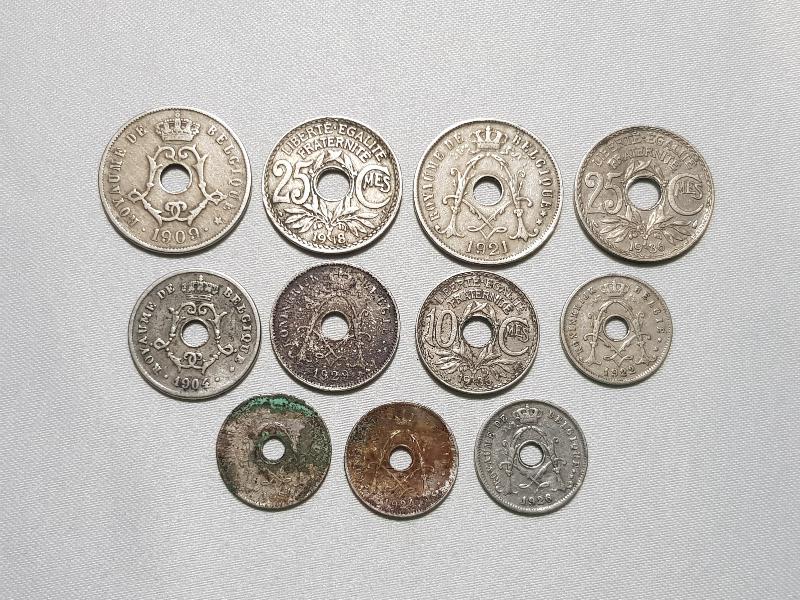 1904-1936 TARİHLERİ ARASINDA KULLANILMIŞ FRANSIZ MADENİ PARALARI LOTU