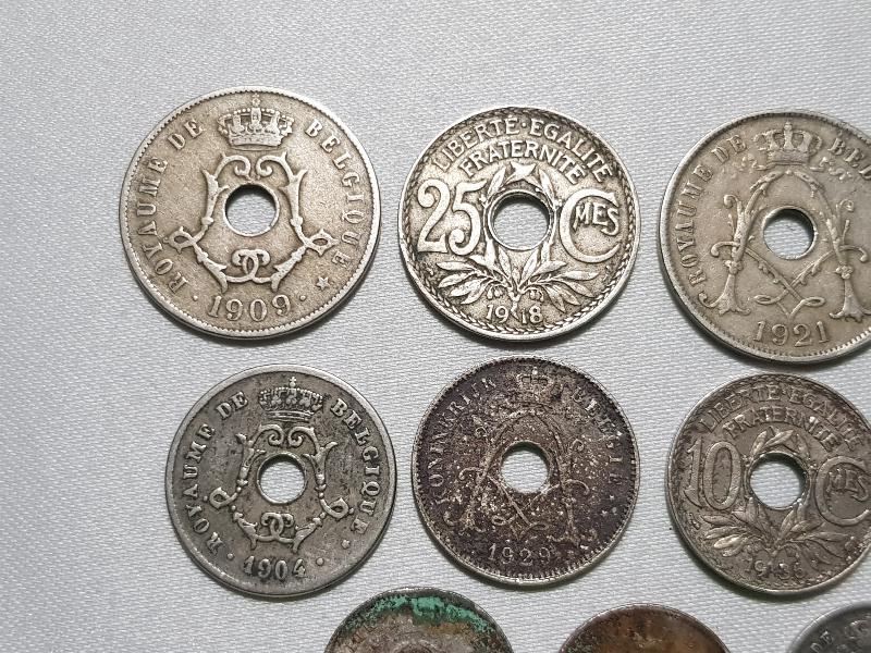 1904-1936 TARİHLERİ ARASINDA KULLANILMIŞ FRANSIZ MADENİ PARALARI LOTU