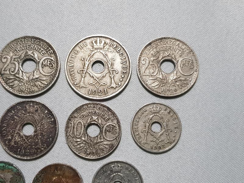 1904-1936 TARİHLERİ ARASINDA KULLANILMIŞ FRANSIZ MADENİ PARALARI LOTU