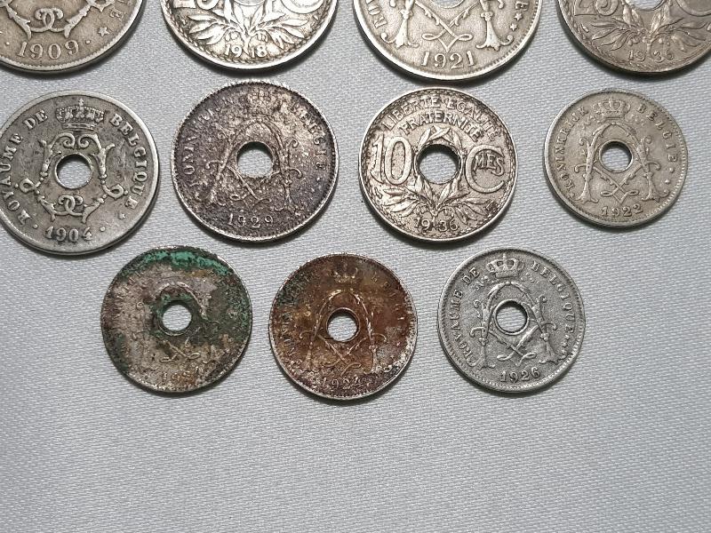 1904-1936 TARİHLERİ ARASINDA KULLANILMIŞ FRANSIZ MADENİ PARALARI LOTU